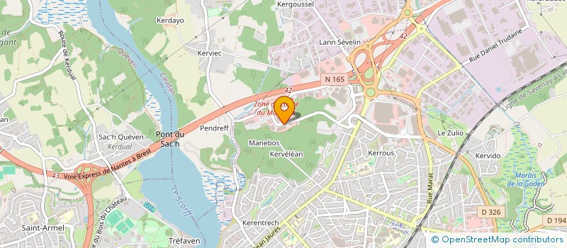 localisation de l'entreprise METRODOME  LANESTER