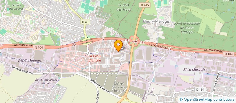 localisation de l'entreprise METROLD  BURES-SUR-YVETTE