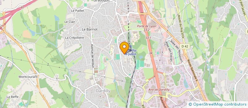 localisation de l'entreprise METROLOGIE PRESTATION SCE INDUSTRIEL  DARDILLY