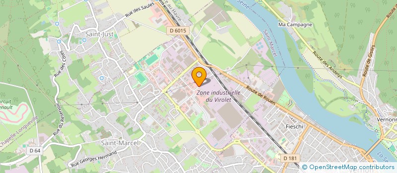 localisation de l'entreprise METROLOGY GLOBAL SERVICE à SAINT-MARCEL