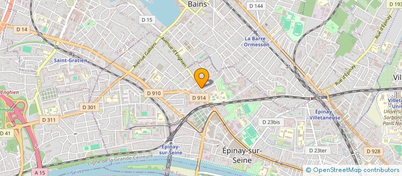 localisation de l'entreprise METROMEC FRANCE à EPINAY-SUR-SEINE