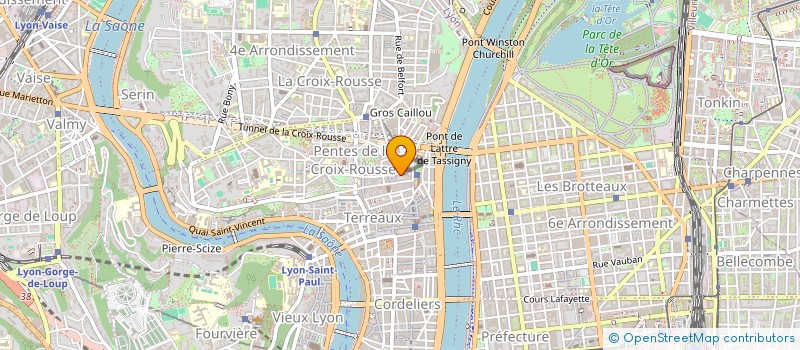 localisation de l'entreprise METRONOME MANAGEMENT & BOOKING à LYON