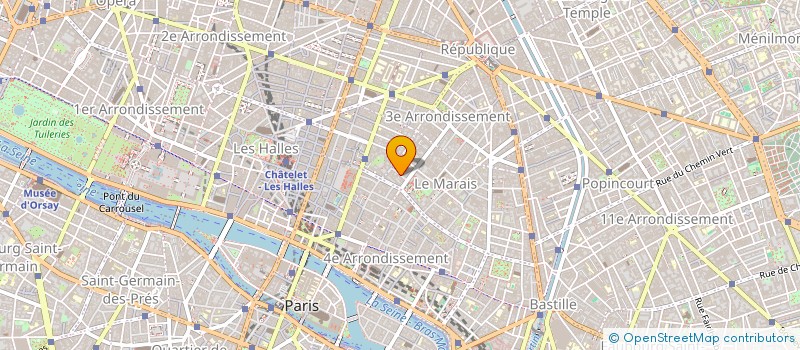 localisation de l'entreprise METRONOMY  PARIS