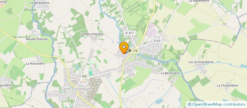 localisation de l'entreprise METROP'ALL SERVICES  SAINT-COLOMBAN