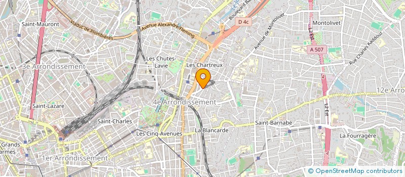 localisation de l'entreprise METROPOL ELECTRONIC à MARSEILLE