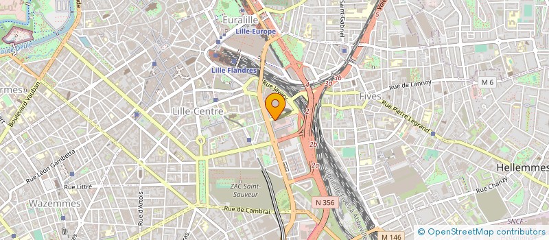 localisation de l'entreprise METROPOLE EUROPEENNE DE LILLE à LILLE