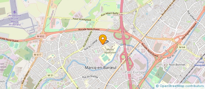 localisation de l'entreprise METROPOLE NAT SYNCHRO à MARCQ-EN-BARŒUL