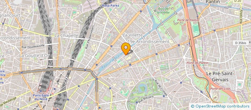 localisation de l'entreprise METROPOLE RENOVATION  PARIS