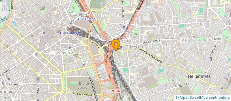 localisation de l'entreprise METROPOLE SYSTEM à LILLE