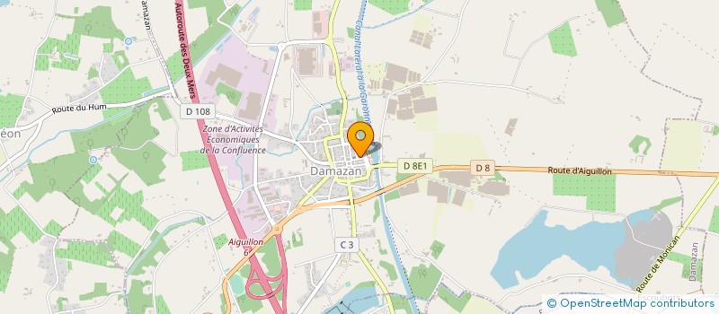 localisation de l'entreprise METROPOLE TRANSPORTS EXPRESS  SAINT-LEON