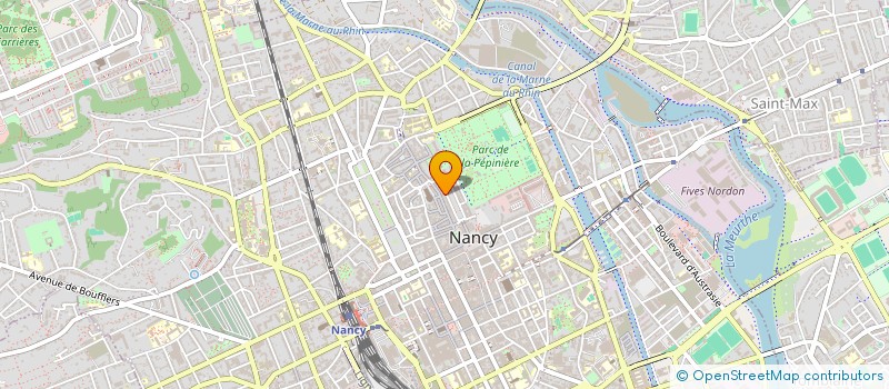 localisation de l'entreprise METROPOLIS EDITIONS SARL à NANCY