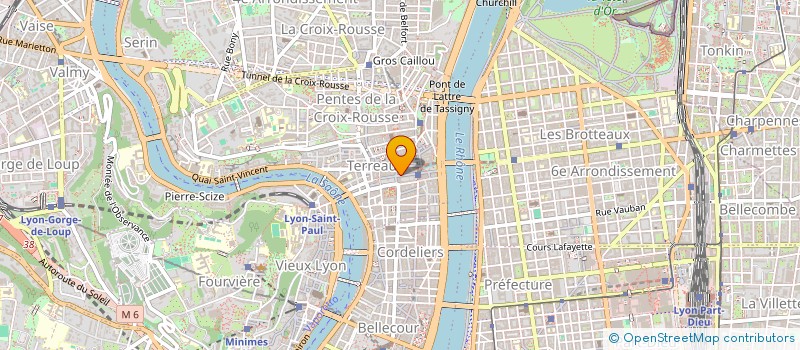 localisation de l'entreprise METROPOLIS SARL à LYON
