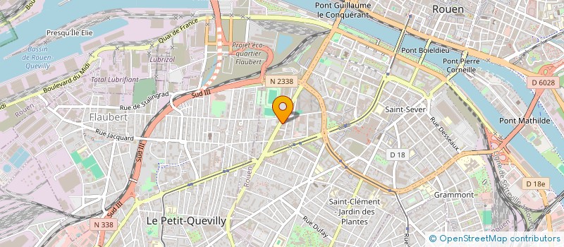 localisation de l'entreprise METROPOLIS SECURITE INTERVENTION SERVICE  ROUEN