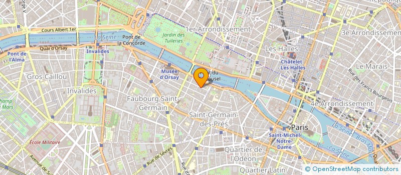 localisation de l'entreprise METROPOLIS VOYAGES  PARIS
