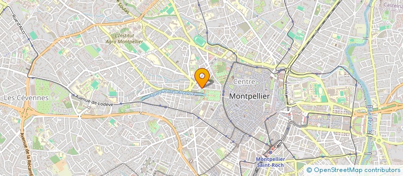 localisation de l'entreprise METROPOLITAIN à MONTPELLIER