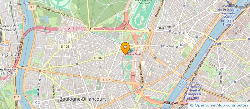 localisation de l'entreprise METROPOLITAN FILMEXPORT à PARIS