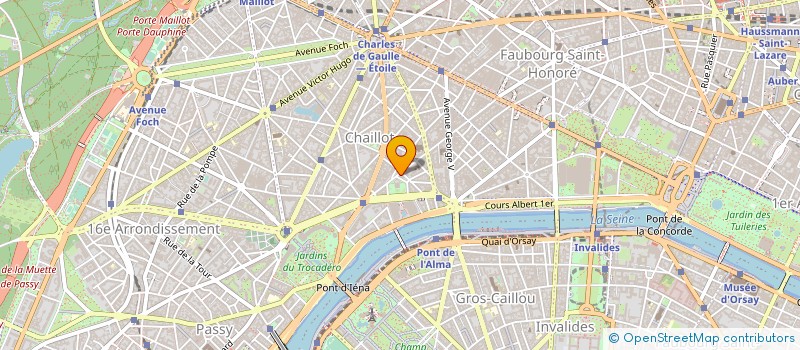 localisation de l'entreprise METROPOLITAN MODELS à PARIS