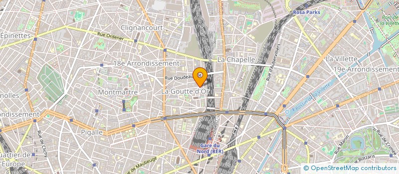 localisation de l'entreprise METROPOLITAN TROTTER  PARIS