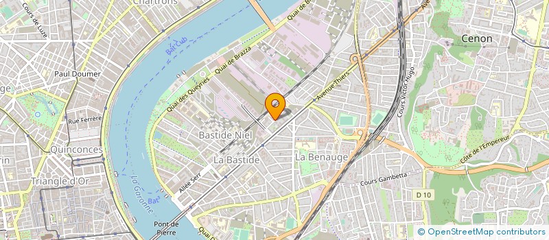 localisation de l'entreprise METROSYSTEM CALIBRATION à BORDEAUX