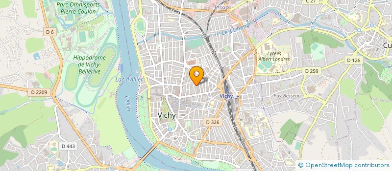 localisation de l'entreprise METS DE LUXE à VICHY