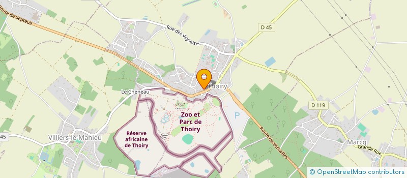 localisation de l'entreprise METS ET GESTES à THOIRY