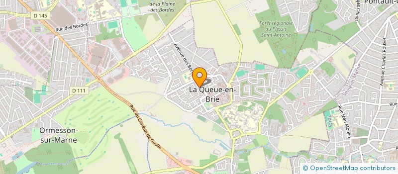 localisation de l'entreprise METS ET MERVEILLES  LA QUEUE-EN-BRIE