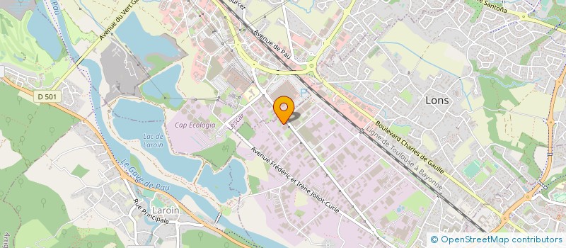 localisation de l'entreprise METS GUSTO  LONS