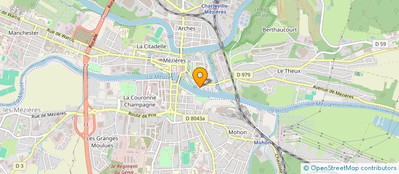 localisation de l'entreprise METS L'AMBIANCE  CHARLEVILLE-MEZIERES