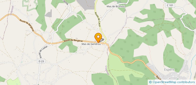 localisation de l'entreprise METS LA GOMME  CRAYSSAC