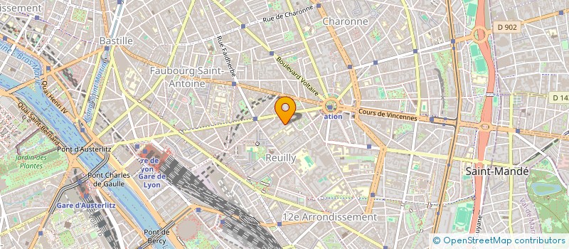 localisation de l'entreprise METS RACINES  PARIS