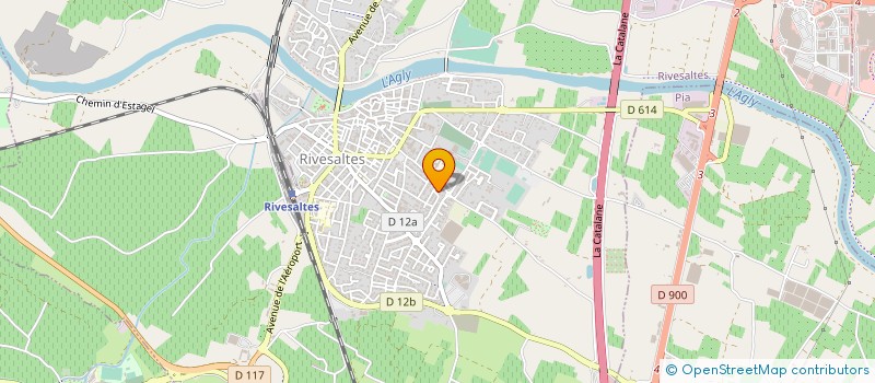 localisation de l'entreprise METS TES BASKETS  RIVESALTES