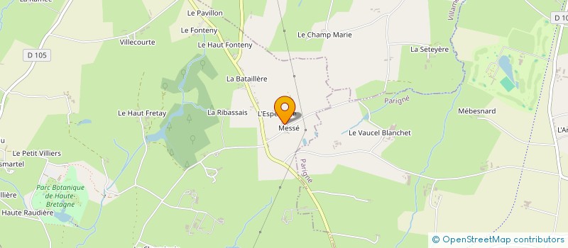 localisation de l'entreprise METS TOI EN SCENE à LE CHATELLIER
