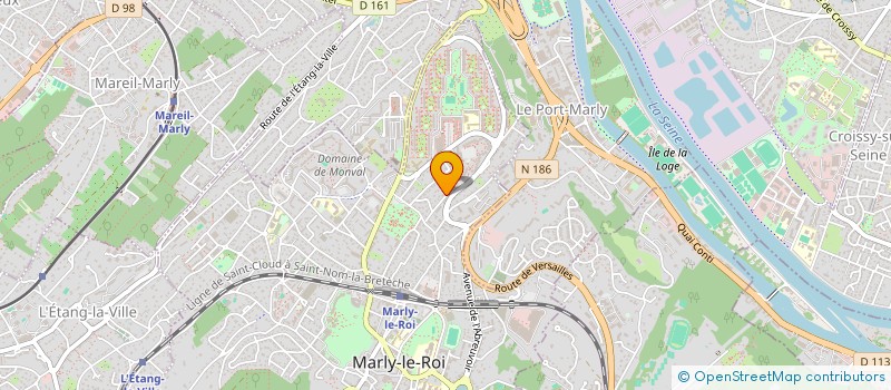 localisation de l'entreprise METSEC FRANCE SARL à MARLY-LE-ROI