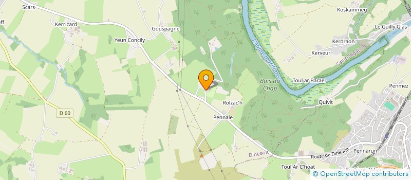 localisation de l'entreprise METSELAAR-BEAUGENDRE  DINEAULT