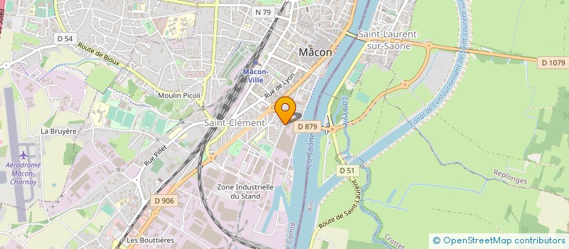 localisation de l'entreprise METSO FRANCE SAS à MACON