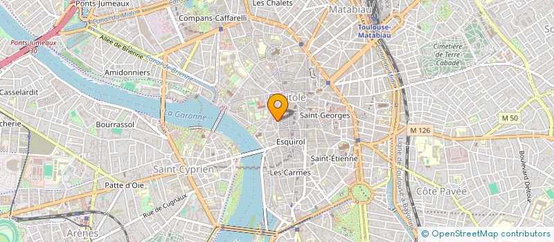 localisation de l'entreprise METTA à TOULOUSE