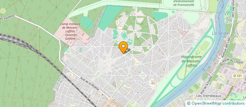 localisation de l'entreprise METTA à MAISONS-LAFFITTE