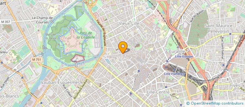 localisation de l'entreprise METTAFOR à LILLE