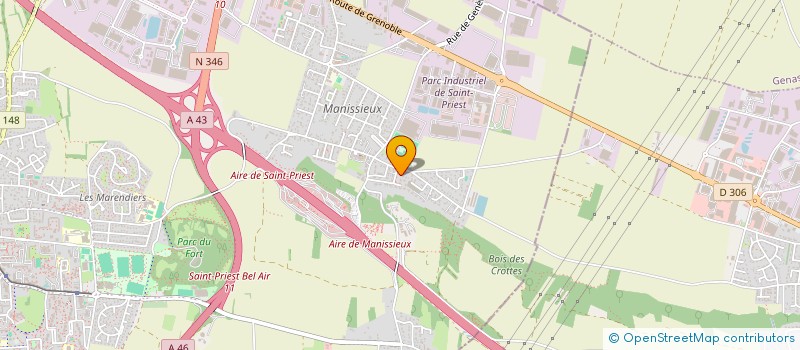 localisation de l'entreprise METTAI  SAINT-PRIEST