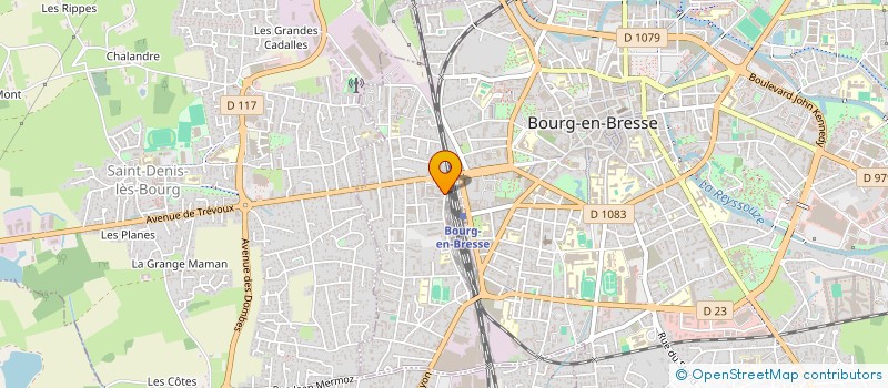 localisation de l'entreprise METTONS DE LA COULEUR DANS NOS VILLES à BOURG-EN-BRESSE