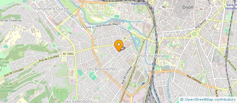 localisation de l'entreprise METTRE AU MONDE EN COTE D'OR à DIJON