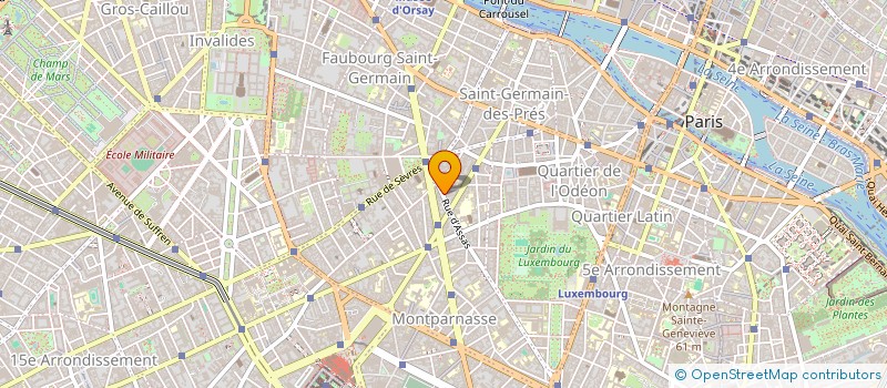 localisation de l'entreprise METTRE CARRE  PARIS