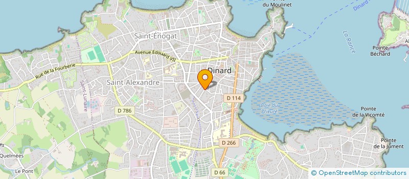 localisation de l'entreprise METUA  DINARD