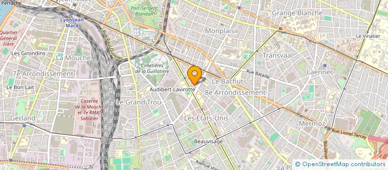 localisation de l'entreprise METY  LYON