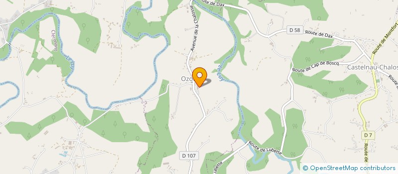 localisation de l'entreprise METY&GLOPY  OZOURT