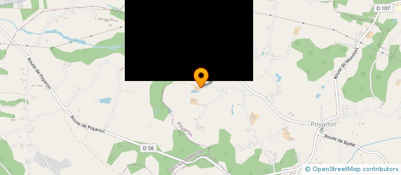 localisation de l'entreprise METYE  POYARTIN