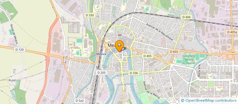 localisation de l'entreprise METYS à MEAUX