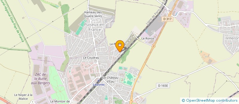 localisation de l'entreprise METYSSA MARS  LOUVRES