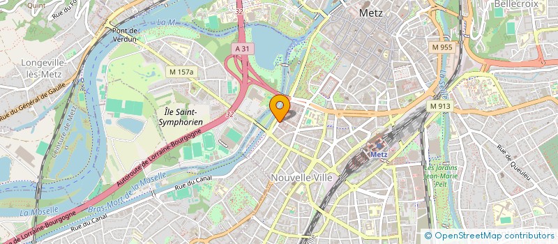 localisation de l'entreprise METZ ARMEE SOLIDARITE  METZ