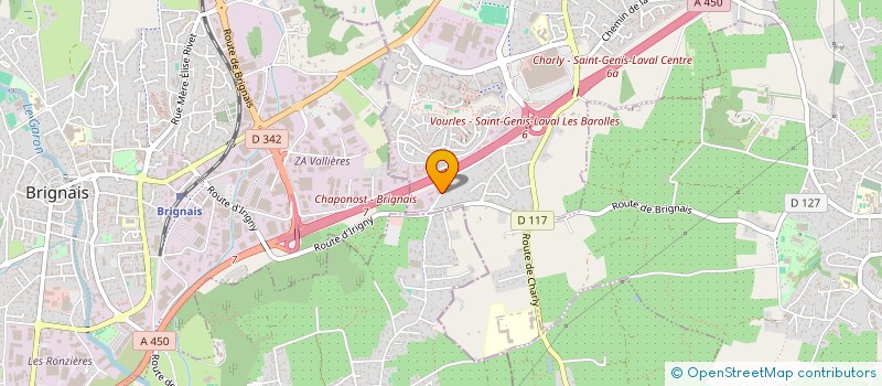 localisation de l'entreprise METZ AUGNY 57  SAINT-GENIS-LAVAL